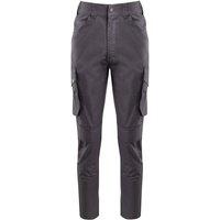 Arco Responsible Women’s Convoy Grey Cargo Trousers with Kneepad Pockets 26R