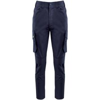 Arco Responsible Women’s Navy Cargo Trousers with Kneepad Pockets 20S