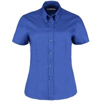 Kustom Kit Women’s Royal Blue Short-Sleeve Oxford Shirt 16