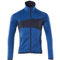MASCOT ACCELERATE 18103 Men’s Blue/Navy Zip-Up Fleece Sweatshirt XS