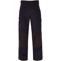 TROJAN Men’s Navy/Black Multi-Pocket Tradesman Trousers with Kneepad Pockets 34T