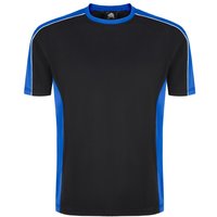 ORN Avocet Unisex Wicking T-Shirt BlackRoyal Blue M 1008.BKRY.M