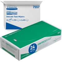 KIMTECH Precision Wipes 7557 Dry Multi-Purpose, Carton of, 200 x 200 mm 100 Sheets