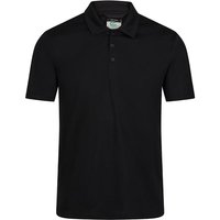 Regatta Honestly Made Men’s Black Recycled Antibacterial Polo Shirt M