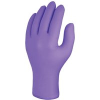 Skytec TX565 Purple Nitrile Disposable Gloves 140 μm, Size M