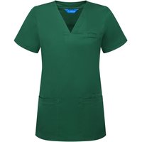 Alsico NVF1 Womens Bottle Green V-Neck Scrub Tunic 2XL