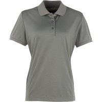 Premier Coolchecker PR616 Women’s Dark Grey Polo Shirt XS