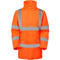 Leo EcoViz Cheristow Women’s Orange Waterproof Hi-Vis Jacket M