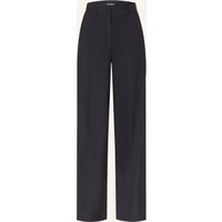 CAMBIO Marlenehose Mira Mit Leinen blau