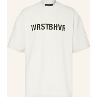 WRSTBHVR Wrstbhvr T-Shirt Rasmus weiss