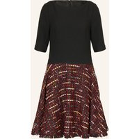 TALBOT RUNHOF Talbot Runhof Cocktailkleid Im Materialmix schwarz