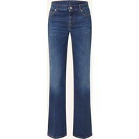 nine:inthe:morning Nine:Inthe:Morning Flared Jeans Amelie blau