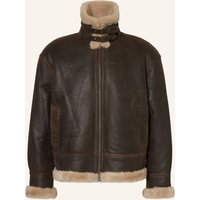 ARMA Arma Lederjacke Sano Aus Lammfell braun