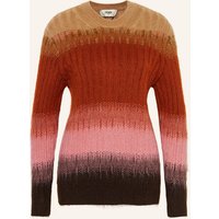 Fendi Pullover Mit Mohair braun