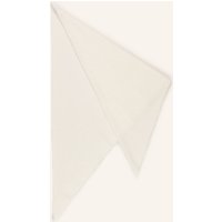 darling harbour Darling Harbour Dreieckstuch Aus Cashmere weiss