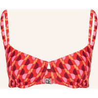 Seafolly Bügel-Bikini-Top Sorrento Flame rot