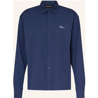 PEGADOR Pegador Hemd Pikal Oversize Fit blau