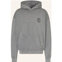 PEGADOR Hoodie Patron grau