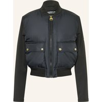 Barbour International Barbour International Blouson Emerson Im Materialmix schwarz
