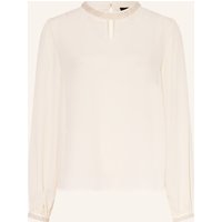 monari Monari Blusenshirt Mit Schmucksteinen Und Schmuckperlen beige