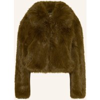 The Frankie Shop The Frankie Shop Kunstfell-Jacke Hope gruen