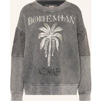 yippie hippie Yippie Hippie Sweatshirt grau
