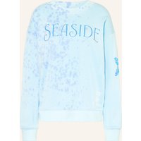 yippie hippie Yippie Hippie Sweatshirt Mit Pailletten blau