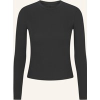 SKIMS Skims Lounge-Shirt Cotton Rib schwarz