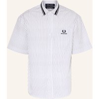 Fred Perry Fred Perry Kurzarm-Hemd Comfort Fit weiss