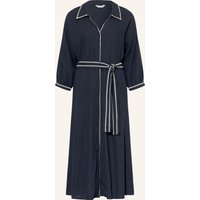 Part Two Part Two Hemdblusenkleid Siciliaspw Mit Leinen blau