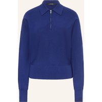 someday Someday Strick-Poloshirt Tineki blau