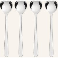 Alessi Alessi 4er-Set Eislöffel Big Love silber