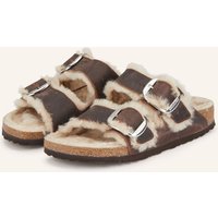 Birkenstock Birkenstock Pantoletten Arizona Big Buckle braun
