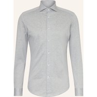 REISS Reiss Jerseyhemd Nate Extra Slim Fit grau