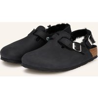 Birkenstock Birkenstock Pantoletten Tokio Shearling schwarz