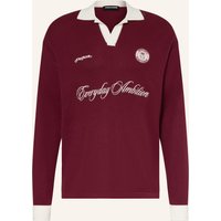 PEGADOR Strick-Poloshirt Yemo rot