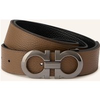 FERRAGAMO Ferragamo Ledergürtel braun