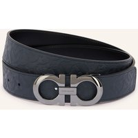 FERRAGAMO Ferragamo Ledergürtel blau