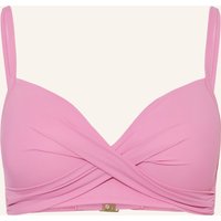 MARYAN MEHLHORN Maryan Mehlhorn Bügel-Bikini-Top Elements rosa