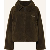 PEGADOR Teddyfell-Jacke Laja braun