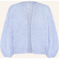 MAIAMI Maiami Strickhülle Mit Mohair blau