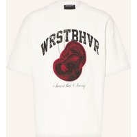 WRSTBHVR Wrstbhvr T-Shirt Kris weiss