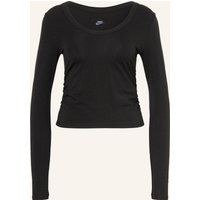Nike Longsleeve Sportswear Chill Knit schwarz
