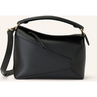 Loewe Handtasche Puzzle Edge Small schwarz