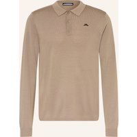 J.LINDEBERG J.Lindeberg Strick-Poloshirt gruen