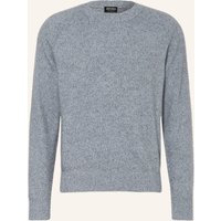ZEGNA Cashmere-Pullover Oasi blau