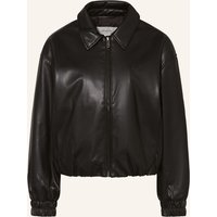 Calvin Klein Jeans Blouson In Lederoptik schwarz