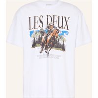 Les Deux Les Deux T-Shirt Cole weiss
