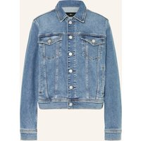 7 For All Mankind 7 For All Mankind Jeansjacke Adi Trucker blau
