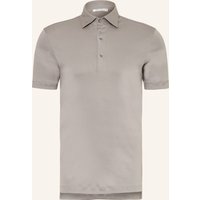 Stefan Brandt Stefan Brandt Jersey-Poloshirt Luca beige